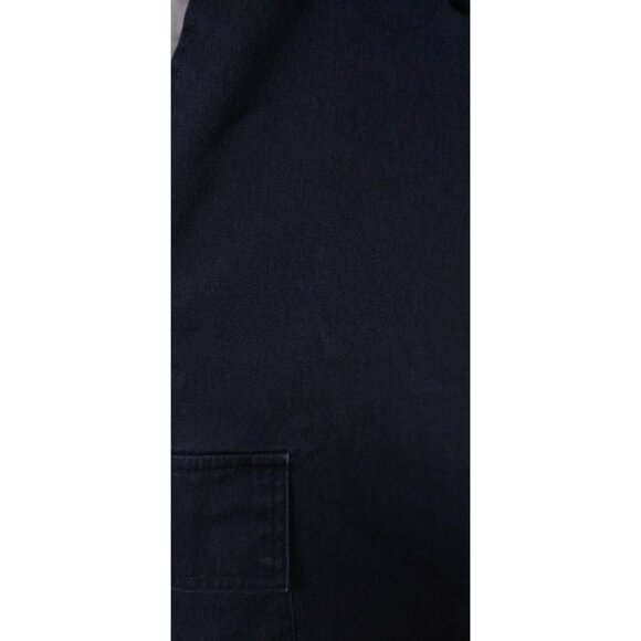 Edwards Men Sz 44 Blue Embroidered Dart Logo Heavy Woven Chino Cargo Work Shorts - Picture 5 of 10